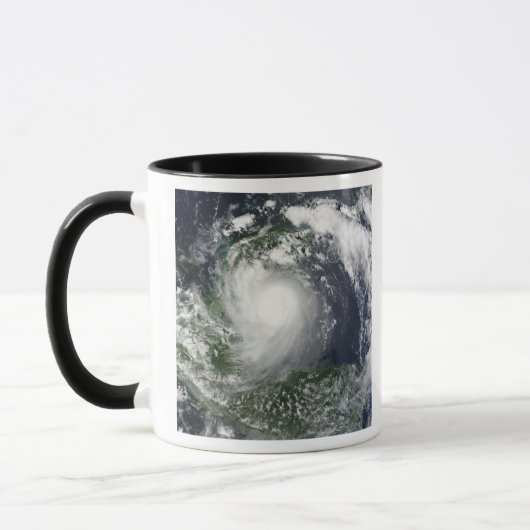 ユカタン半島の熱帯性風雨カール マグカップ (左)