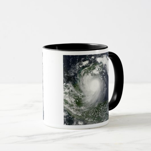 ユカタン半島の熱帯性風雨カール マグカップ (正面右)