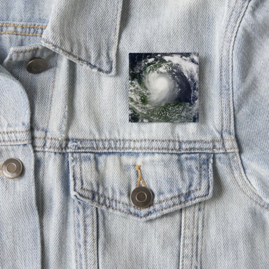 ユカタン半島の熱帯性風雨カール 缶バッジ (インサイチュ)