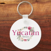 ユカタン メキシコ 旅行先 ブライズメイド キーホルダー (正面)