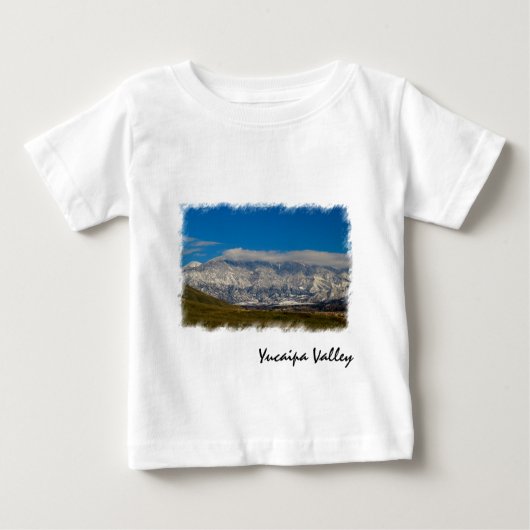 ユカパバレースノー ベビーTシャツ (正面)