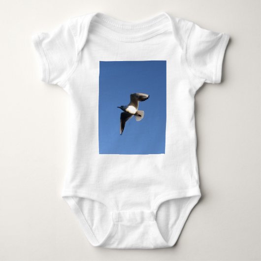ユガモメ ベビーボディスーツ (正面)