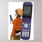 ユキと未来の日記 ポスター (正面)