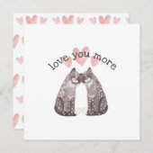 ユキヒョウがバレンタインを愛 シーズンカード (正面/裏面)