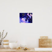 ユキヒョウとモモ ポスター (キッチン)