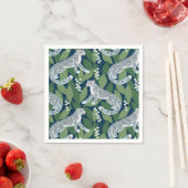 ユキヒョウとユリの谷 スタンダードカクテルナプキン (インサイチュ)