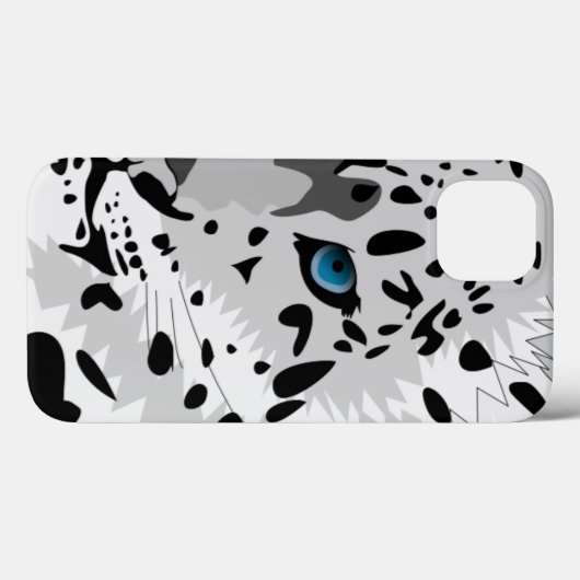 ユキヒョウのアニメ Case-Mate iPhoneケース (裏面 (横))