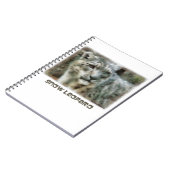 ユキヒョウのノート ノートブック (左側)