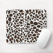 ユキヒョウのプリント マウスパッド (マウス)