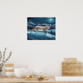 ユキヒョウのポスター ポスター (キッチン)