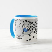 ユキヒョウのマグ(カブス) マグカップ (正面左)