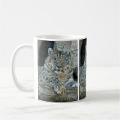 ユキヒョウのマグ コーヒーマグカップ (左)