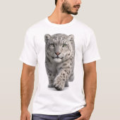 ユキヒョウの接近 Tシャツ (正面)