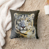 ユキヒョウの枕 クッション (ブランケット)