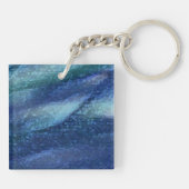 ユキヒョウの生息地 キーホルダー (裏面)