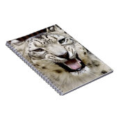 ユキヒョウの顔 ノートブック (右側)