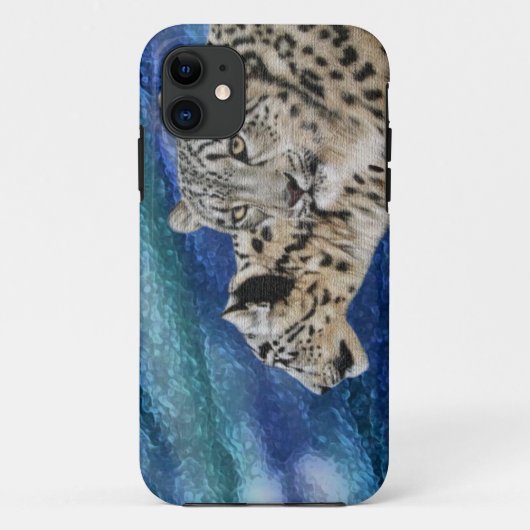 ユキヒョウのIPhone 5の場合 Case-Mate iPhoneケース (裏面)