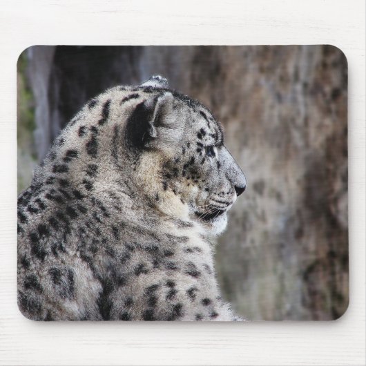 ユキヒョウのmousepad マウスパッド (正面)