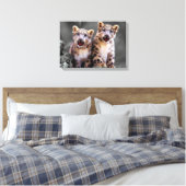 ユキヒョウカブス キャンバスプリント (インサイチュ (寝室))