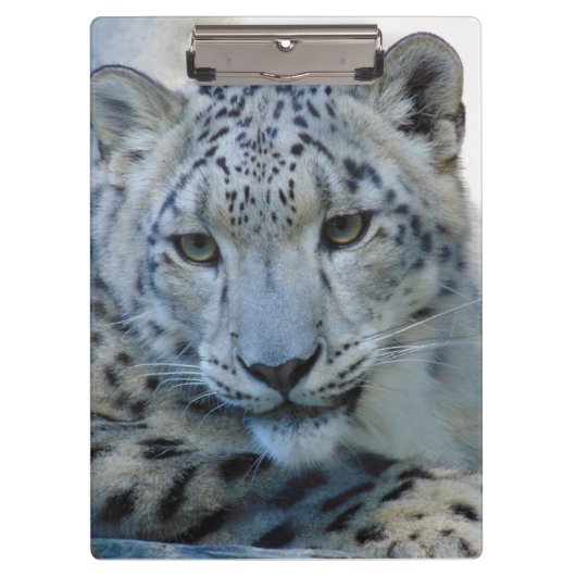 ユキヒョウパズル クリップボード (正面)