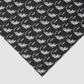 ユキヒョウペイズリーベンガルキャットヨガストレッチ 薄葉紙 (詳細)