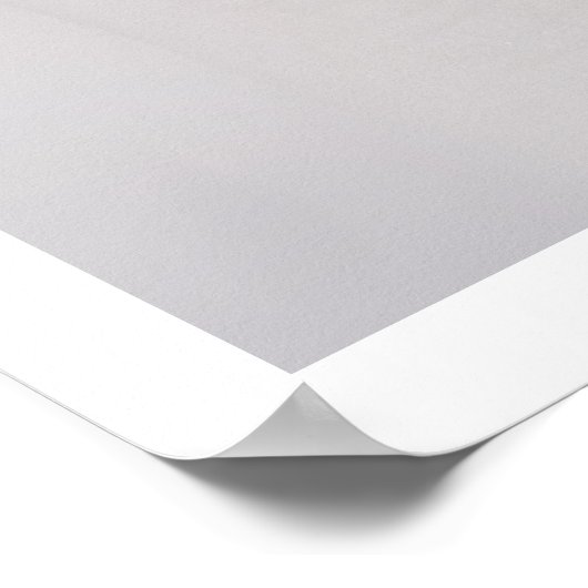 ユキヒョウ化粧 ポスター (角)