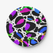 ユキヒョウ印刷ブライト紙プレート ペーパープレート (正面)