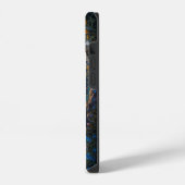 ユキヒョウ城サンライズ反射 iPhoneケース (左側面)