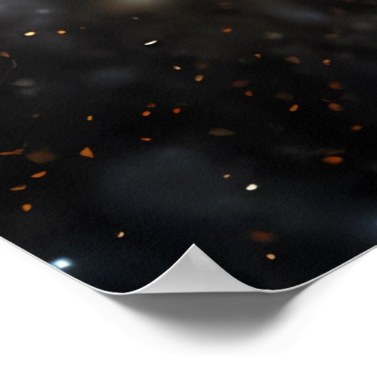 ユキヒョウ天守閣 ポスター (角)