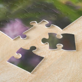 ユキヒョウ春の花 ジグソーパズル (側面)