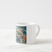 ユキヒョウ月特産マグカップ エスプレッソカップ (正面右)