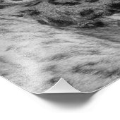 ユキヒョウ氷のような視線 フォトプリント            (角)