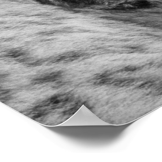 ユキヒョウ氷のような視線 ポスター (角)