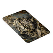 ユキヒョウ油絵 マグネット (右側)