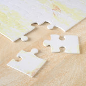 ユキヒョウ熱帯花ハワイアン動物 ジグソーパズル (側面)