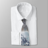 ユキヒョウ絶滅危惧種大きな猫 ネクタイ (タイ)