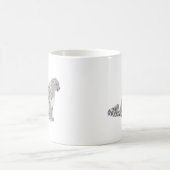 ユキヒョウ野猫 コーヒーマグカップ (中央)