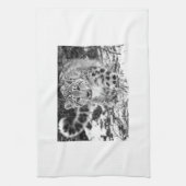 ユキヒョウ キッチンタオル (縦)