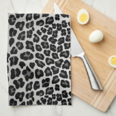 ユキヒョウ キッチンタオル (四つ折り)
