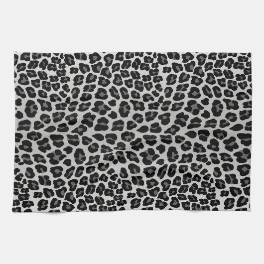 ユキヒョウ キッチンタオル (横)