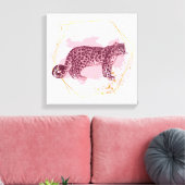 ユキヒョウ キャンバスプリント (インサイチュ (リビング))