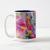 ユキヒョウ・コーヒーマグ ツートーンマグカップ (左)