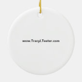 ユキヒョウ セラミックオーナメント (裏面)