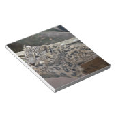 ユキヒョウ ノートパッド (アングル)