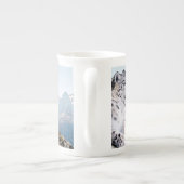 ユキヒョウ ボーンチャイナマグカップ (裏面)