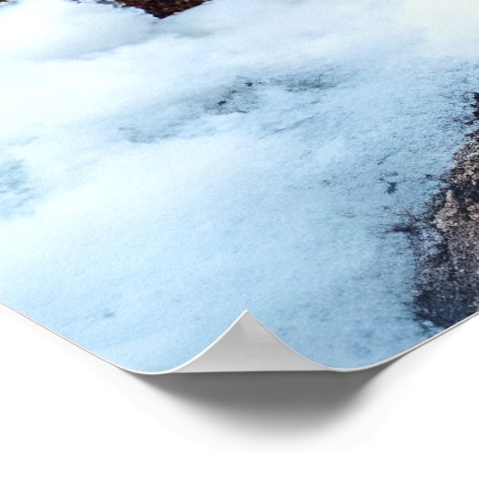 ユキヒョウ ポスター (角)