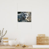 ユキヒョウ ポスター (キッチン)