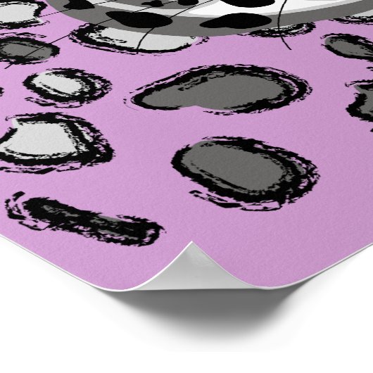 ユキヒョウ ポスター (角)