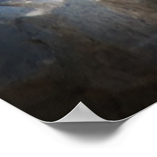 ユキヒョウ ポスター (角)