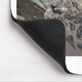 ユキヒョウ マウスパッド (コーナー)